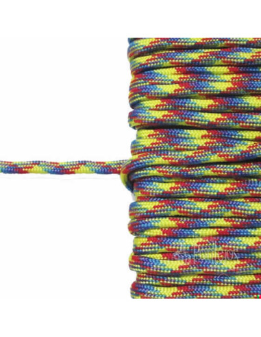 Cordón paracord multicolor