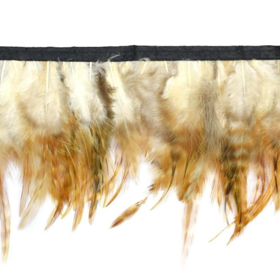 Fleco de plumas natural 12cm