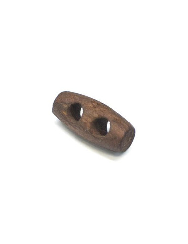 Botón madera trenca 2cm dos agujeros