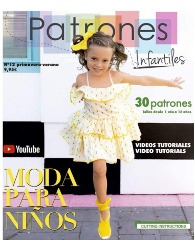 Revista patrones nº12 moda para niños