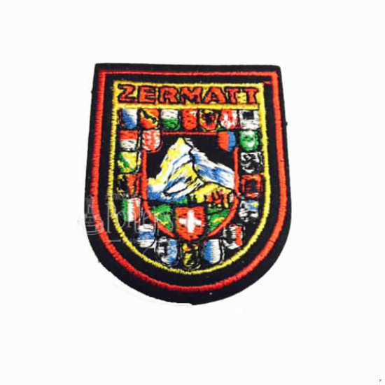 Aplicación escudo zermatt
