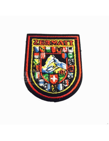 Aplicación escudo zermatt