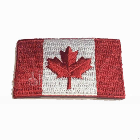 Aplicación bandera canadá...