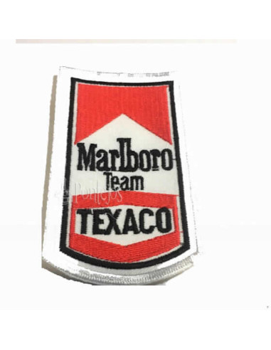 Aplicación escudo marlboro team texaco