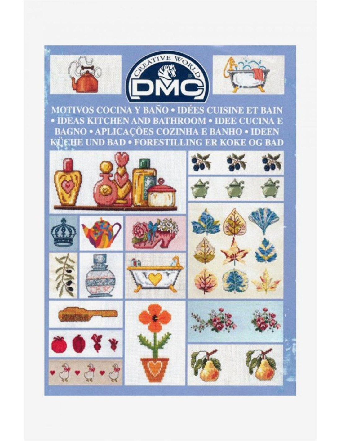 Mini libro para punto de cruz Ideas para cocina y baño DMC - Comprar en  tienda online de venta por Internet