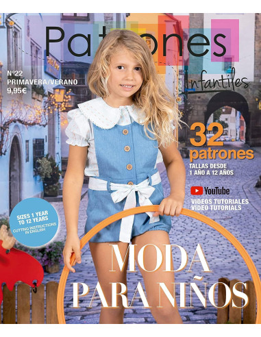 Revista patrones nº22 moda para niños