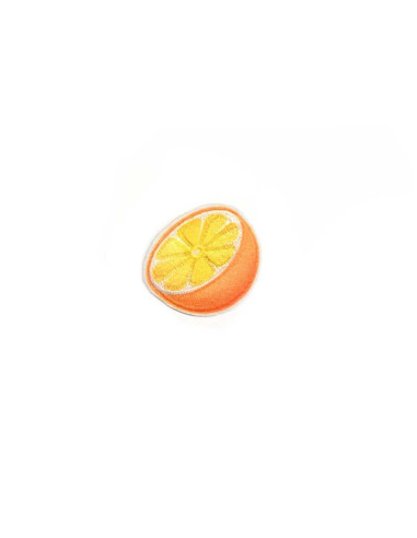 Parche autoadhesivo para ropa naranja