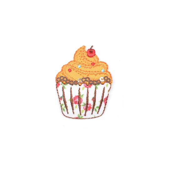 Parche para ropa cup cake