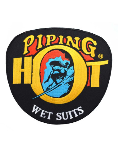 Parche para ropa piping hot