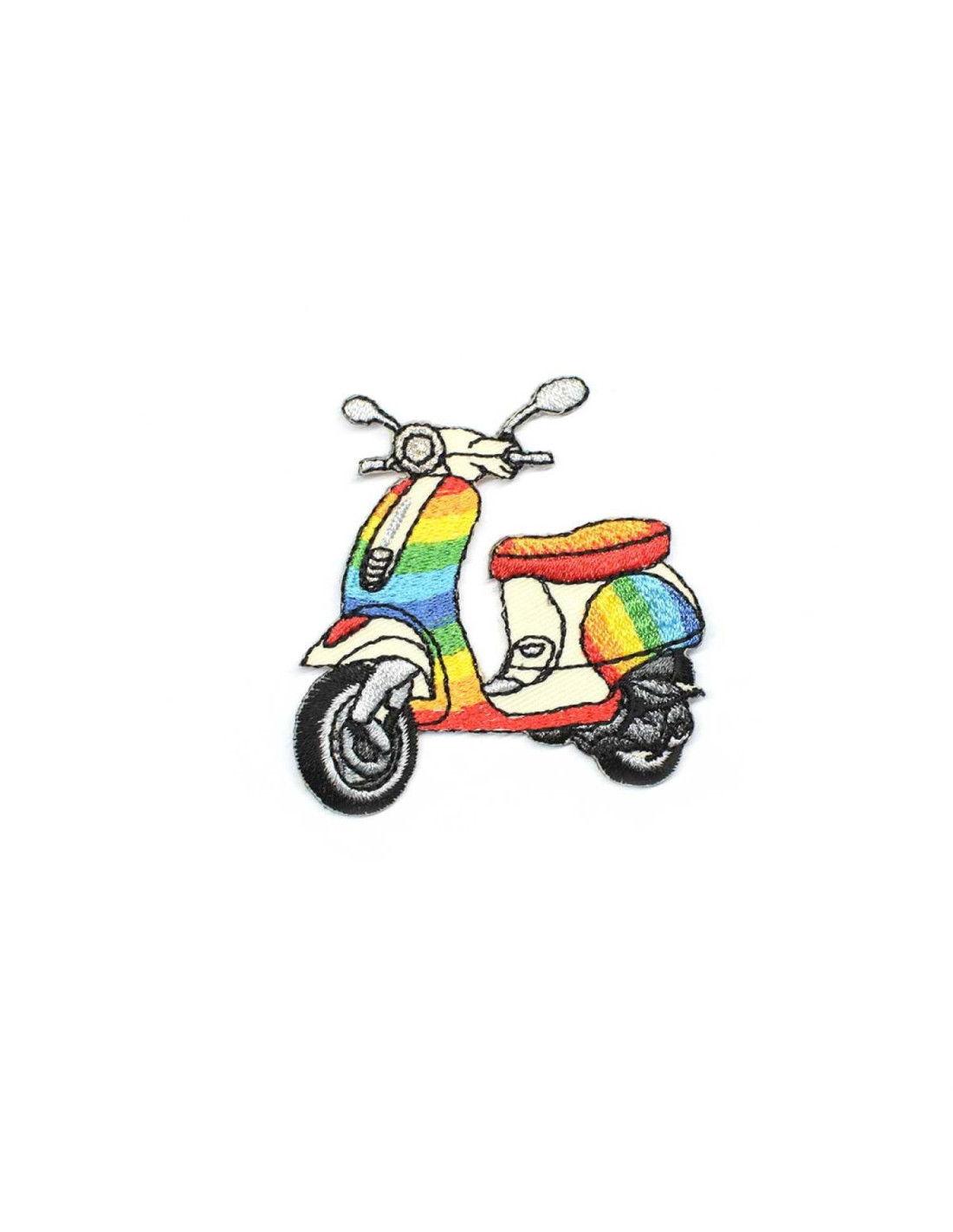 ropa moto vespa arcoiris | Mercería Online Pontejos