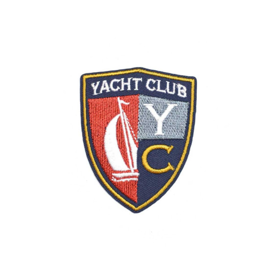 Parche para ropa yacht club