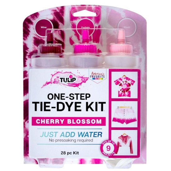 Kit tie dye tulip cherry