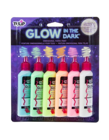 Set pinturas dimensionales glow