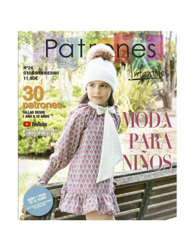 Revista patrones nº24 moda para niños