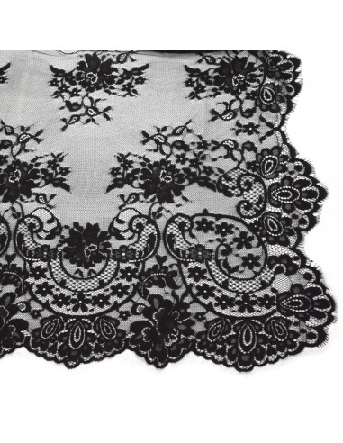 Mantilla rectangular española 009