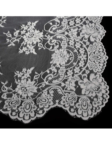 Mantilla rectangular española 009