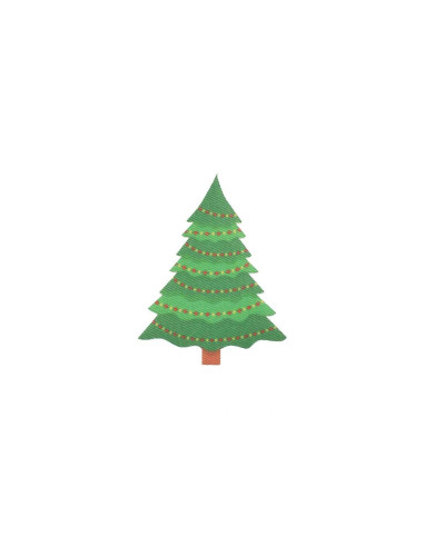 Parche termoadhesivo navidad árbol