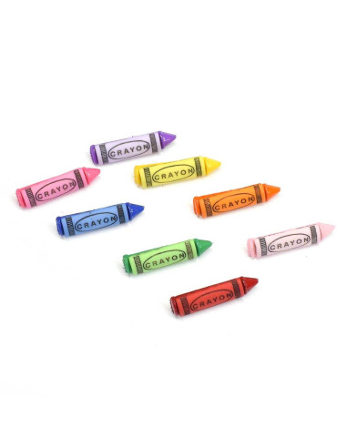 Botones lápices crayon