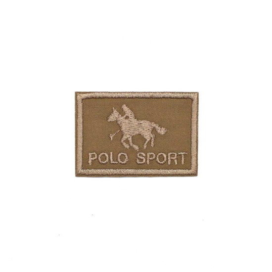 Parche para ropa polo sport