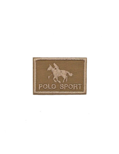 Parche para ropa polo sport