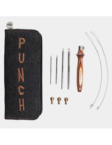 Set punch needle knitpro the earthy