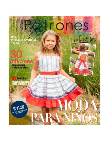 Revista patrones nº25 moda para niños