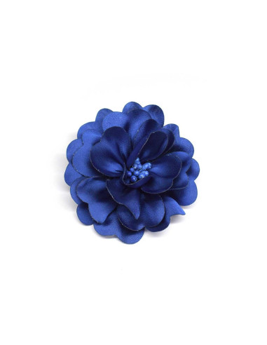 Broche flor satén 8cm