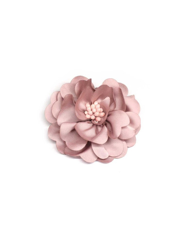 Broche flor satén 8cm