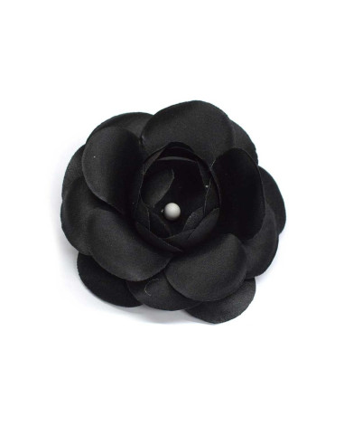 Flor camelia negro