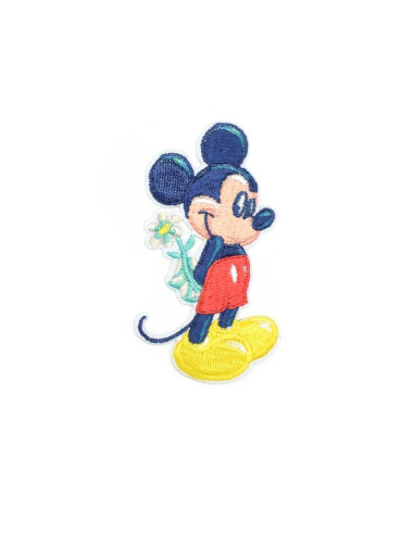 Parche autoadhesivo mickey flores