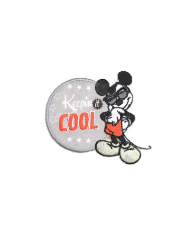 Parche termoadhesivo mickey cool