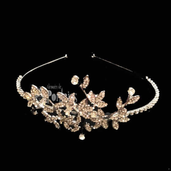 Diadema ramillete flores...