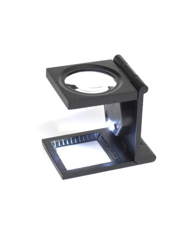 Lupa cuenta hilos con luz led