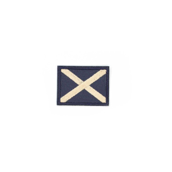 Parche termoadhesivo bandera x