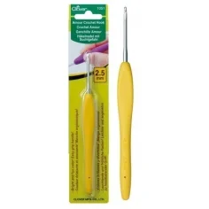 Aguja ganchillo mango ergonómico clover | Mercería Online Pontejos 2
