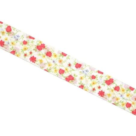 Cinta flores colores | Mercería Online Pontejos