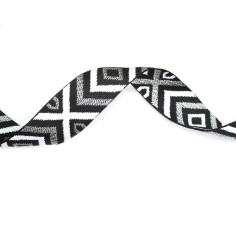 Ribbon of rhombuses for backpack 38mm | Haberdashery Online Pontejos