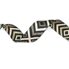 Ribbon of rhombuses for backpack 38mm | Haberdashery Online Pontejos 2