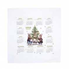 Pañuelo calendario 2026 navidad | Mercería Online Pontejos