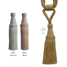 Curtain clamp 1 tassel of cotton | Haberdashery Online Pontejos