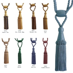 Alzapaños for curtains 1 tassel Rayon | Haberdashery Online Pontejos 2