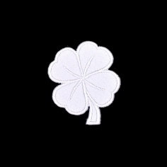 Iron-on Patch trebol four leaves Haberdashery Online