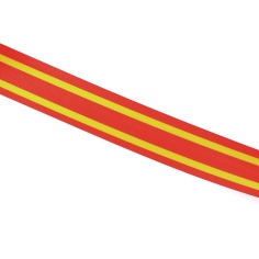 Ribbon bias of satin with flag of Spain | Haberdashery Online Pontejos