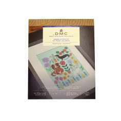 Kit cross stitch dogs in the garden | Haberdashery Online Pontejos