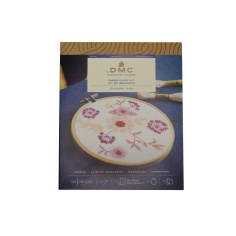 Kit bordado copas de margaritas (+bastidor) | Mercería Online Pontejos