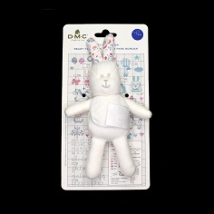 Muñeco de conejo para bordar | Mercería Online Pontejos