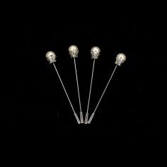 Bridal pin with pearl strass | Haberdashery Online Pontejos