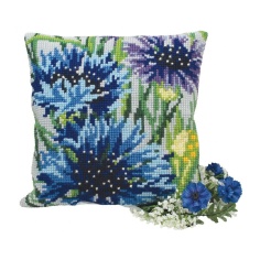 Kit half blue aciano cushion | Haberdashery Online Pontejos