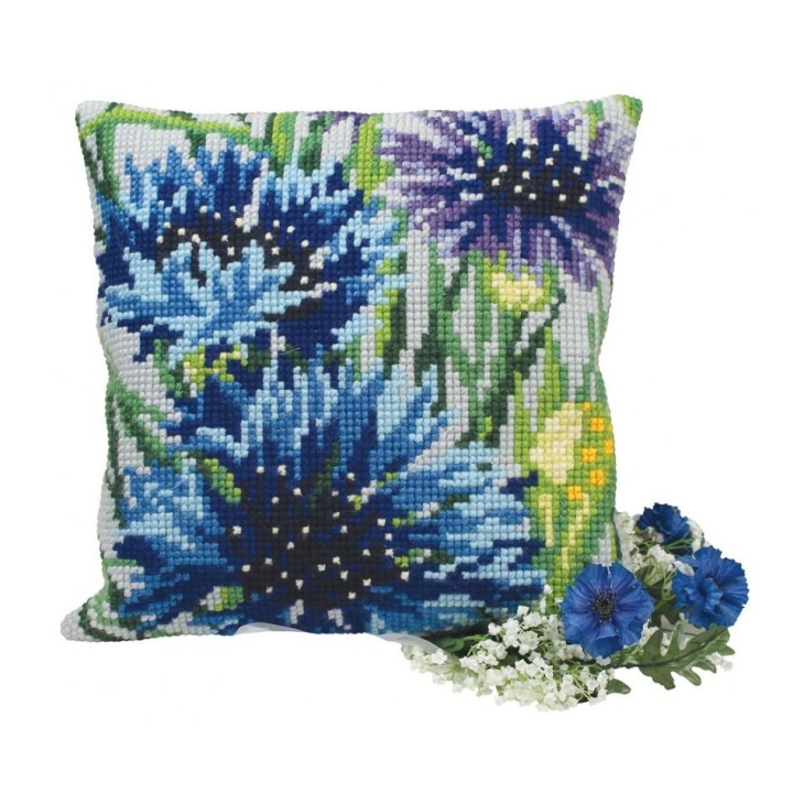 Kit half blue aciano cushion | Haberdashery Online Pontejos Kit half blue aciano cushion | Haberdashery Online Pontejos