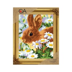 Kit petit point conejo | Mercería Online Pontejos